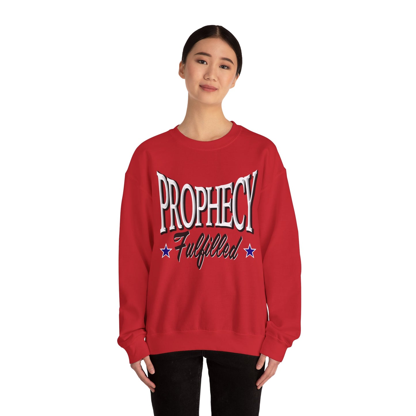 "Prophecy Fulfilled"- Unisex Crewneck Sweatshirt