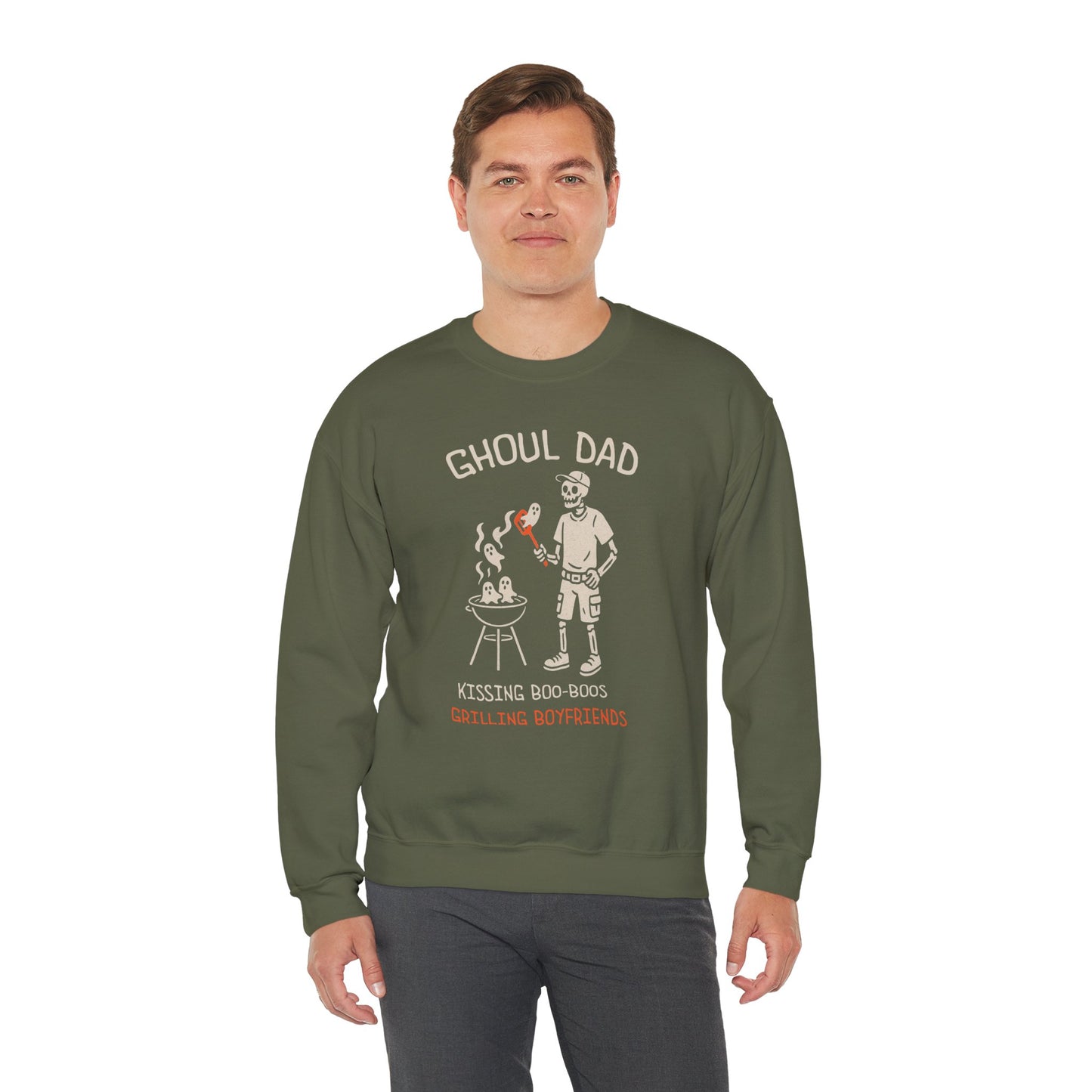 🔥Ghoul Dad Halloween Unisex Crewneck Sweatshirt