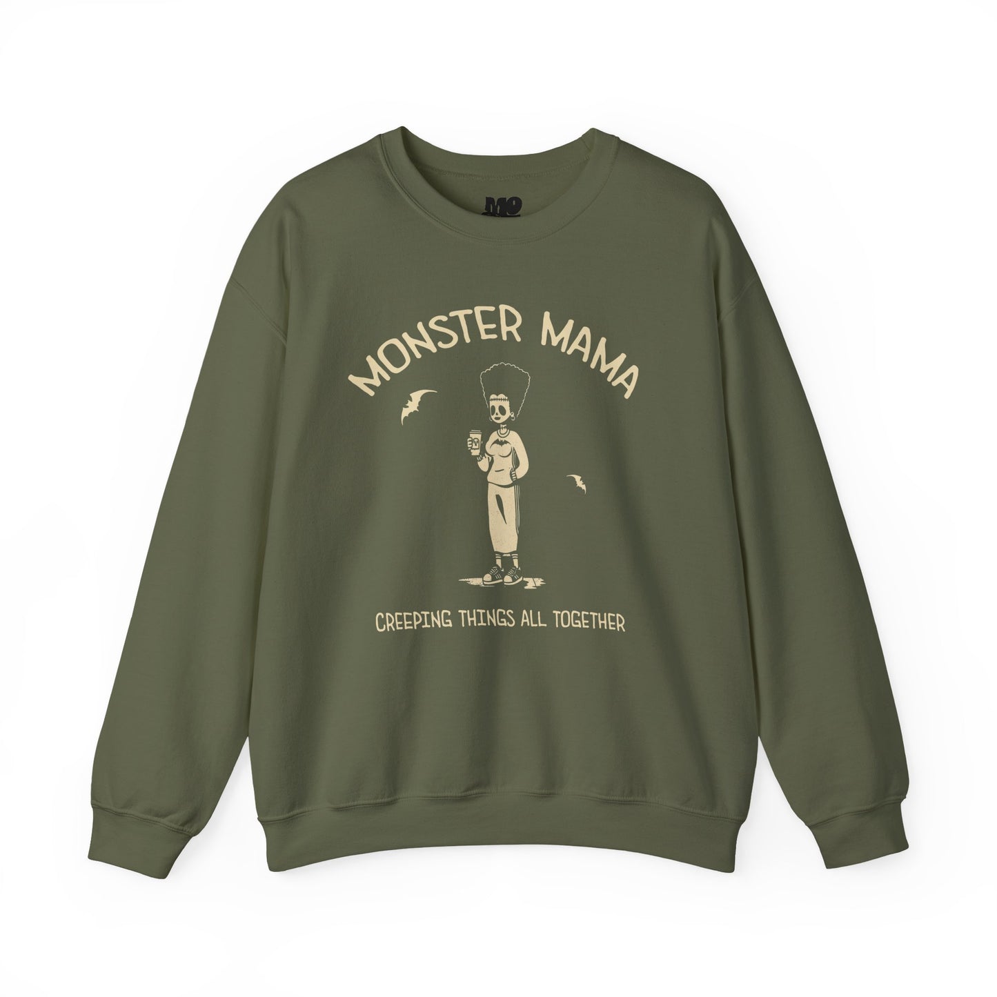 š„Monster Mom Halloween - Unisex Heavy Blend⢠Crewneck Sweatshirt