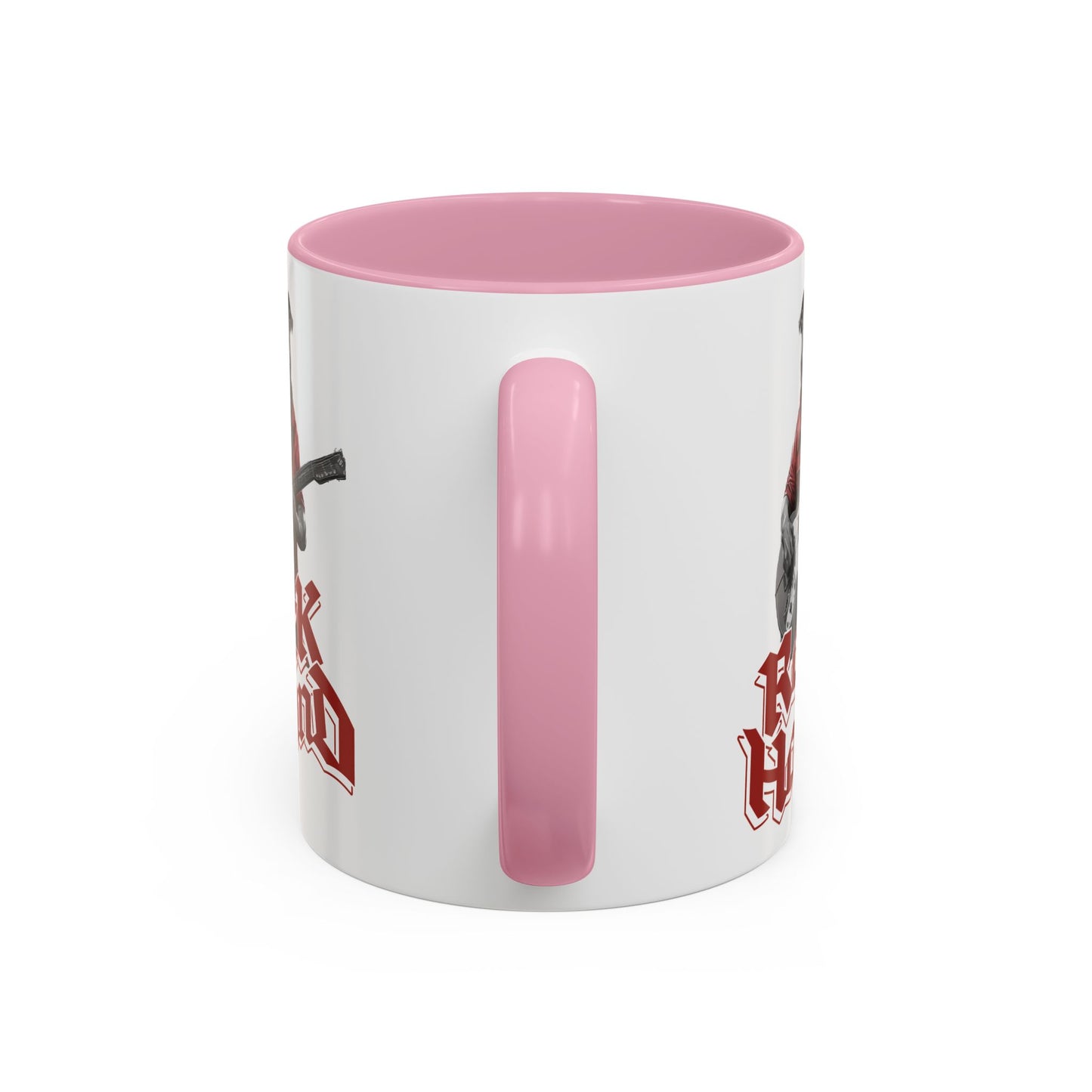 RockHound Dog on Guitar Ceramic Mug 11oz