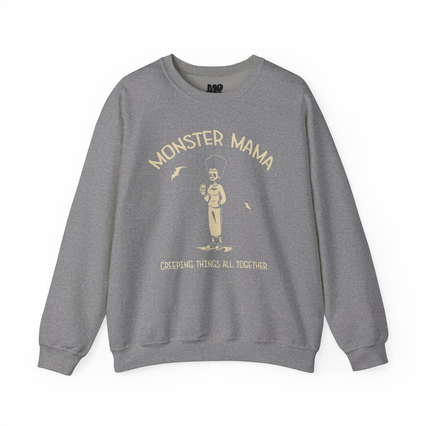 š„Monster Mom Halloween - Unisex Heavy Blend⢠Crewneck Sweatshirt