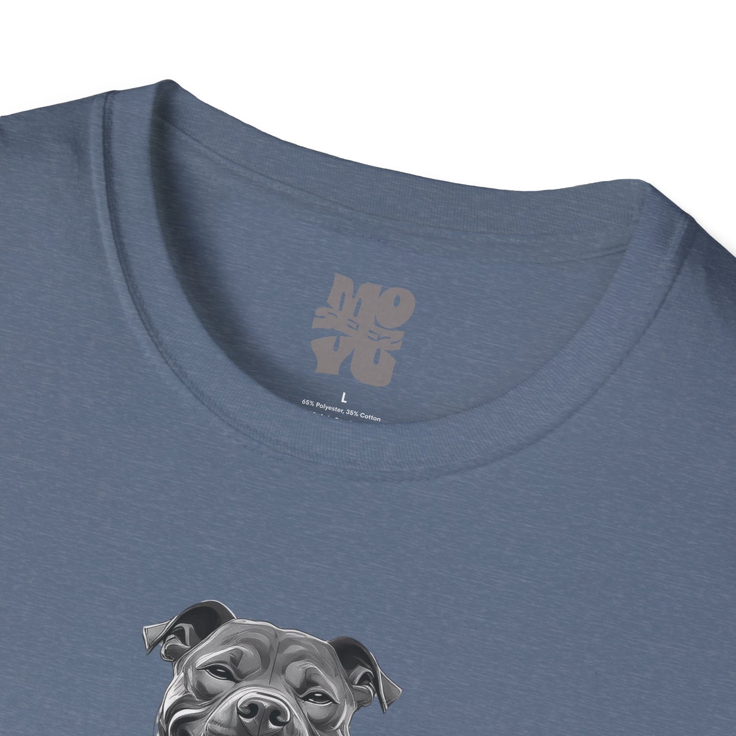 Rock Hound Dog on guitar - Unisex T-Shirt