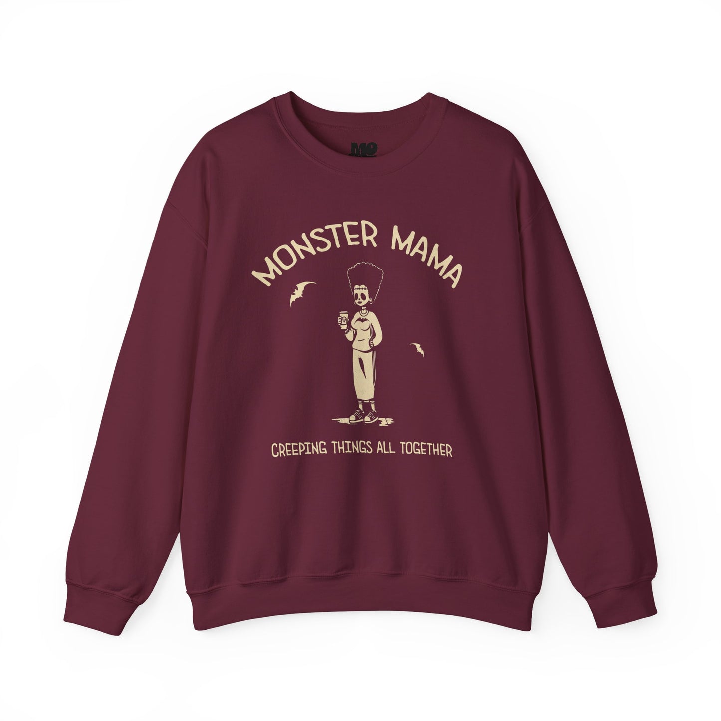 š„Monster Mom Halloween - Unisex Heavy Blend⢠Crewneck Sweatshirt