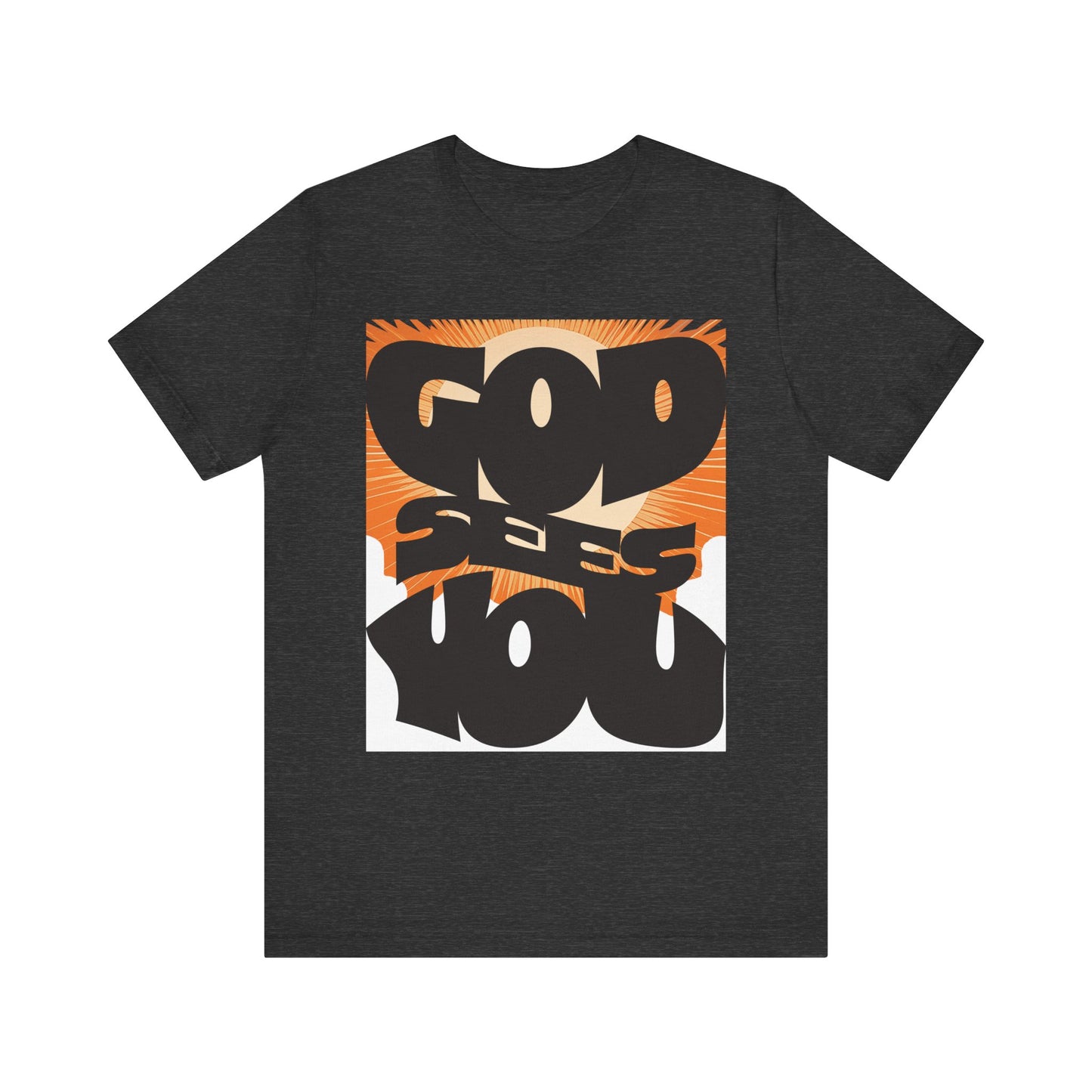 God Sees You Unisex Jersey Short Sleeve Tee