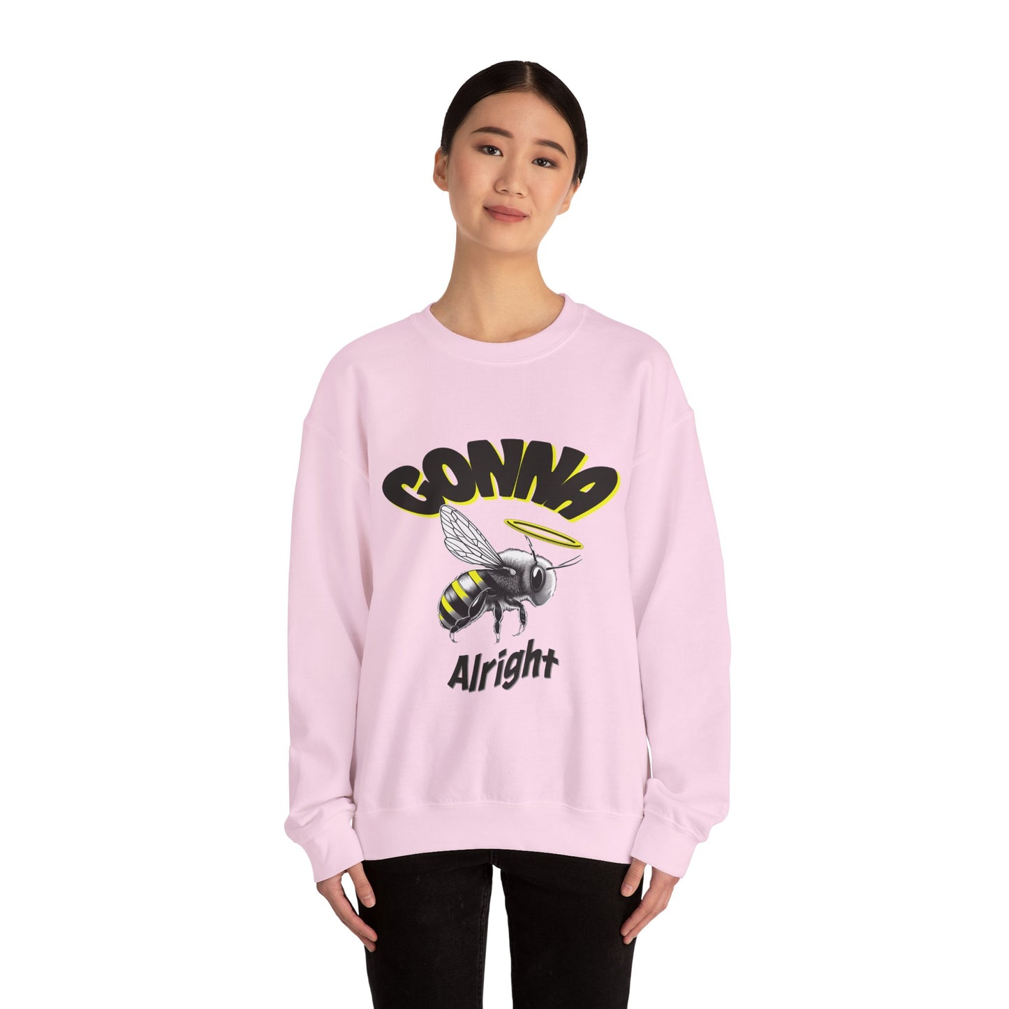 Gonna Bee Alright - Bee Unisex  Crewneck Sweatshirt