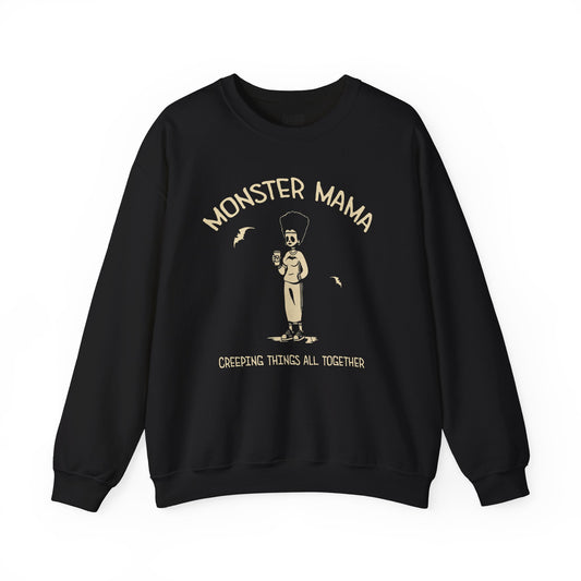 🔥Monster Mom Halloween - Unisex Heavy Blend™ Crewneck Sweatshirt